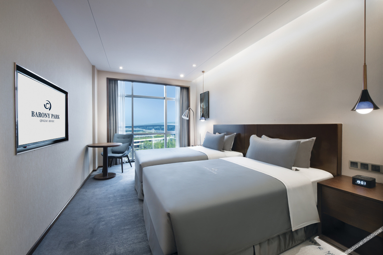 Bedroom 3, Barony Park Hotel Qingdao Airport, Qingdao