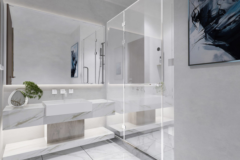 Bathroom 4, Suites Del Carmen, Guadalajara