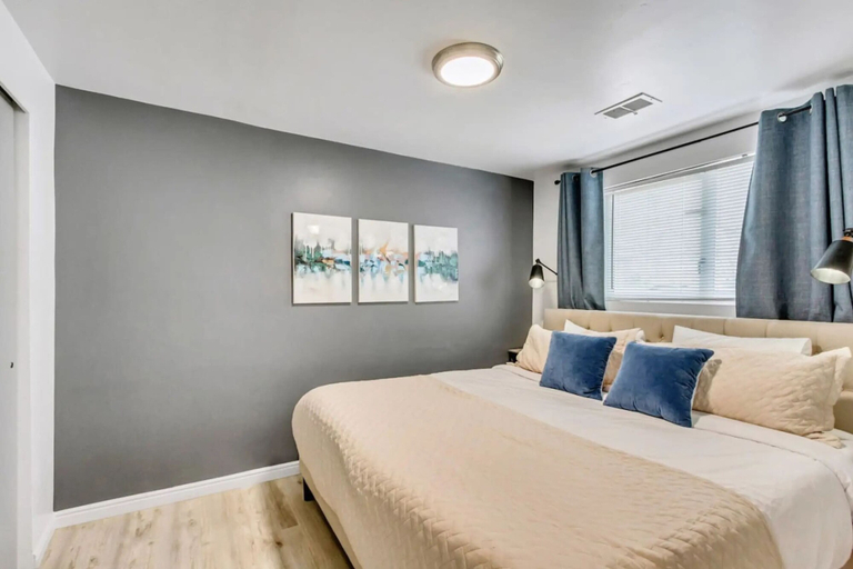 Bedroom 2, Comfortable 2BR Apt Near Capitol Hill & SLC, Salt Lake