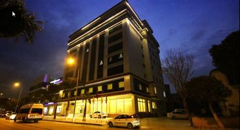Hotel Front - Evening or Night, Palmcity Hotel Turgutlu, Turgutlu