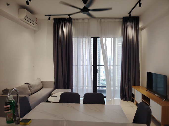 Living area, The Luxe Suites at Trion KL, Kuala Lumpur
