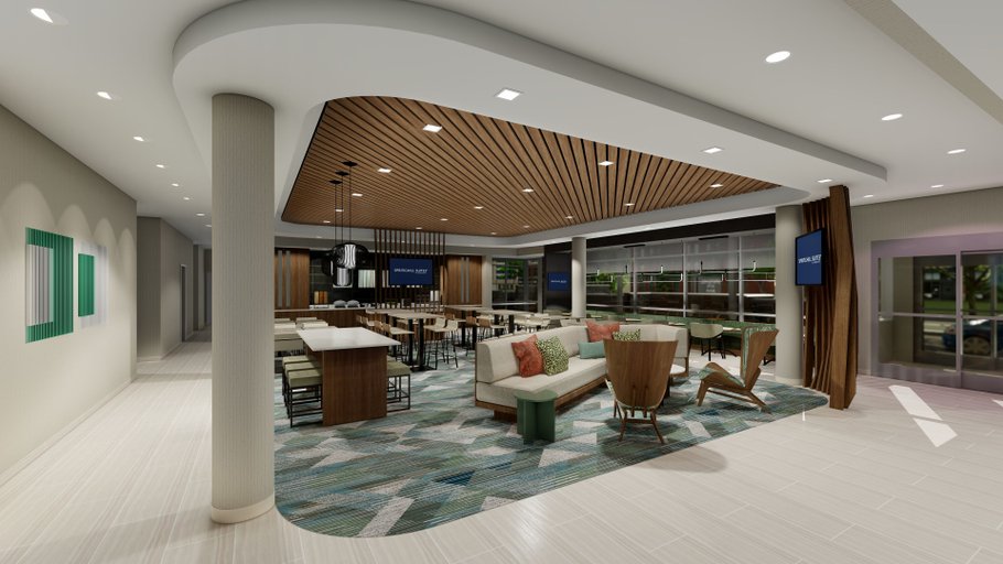 Public Area, Springhill Suites By Marriott Troy Dayton, Troy