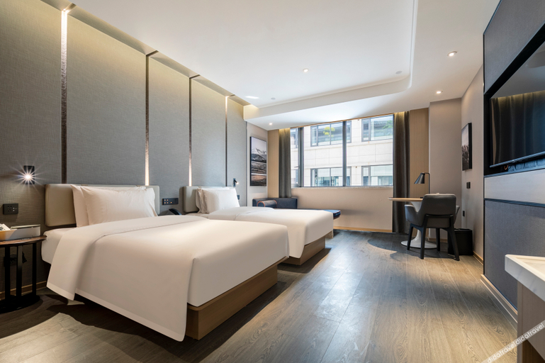 Bedroom 2, Atour Hotel Shaoxing Keqiao, Shaoxing