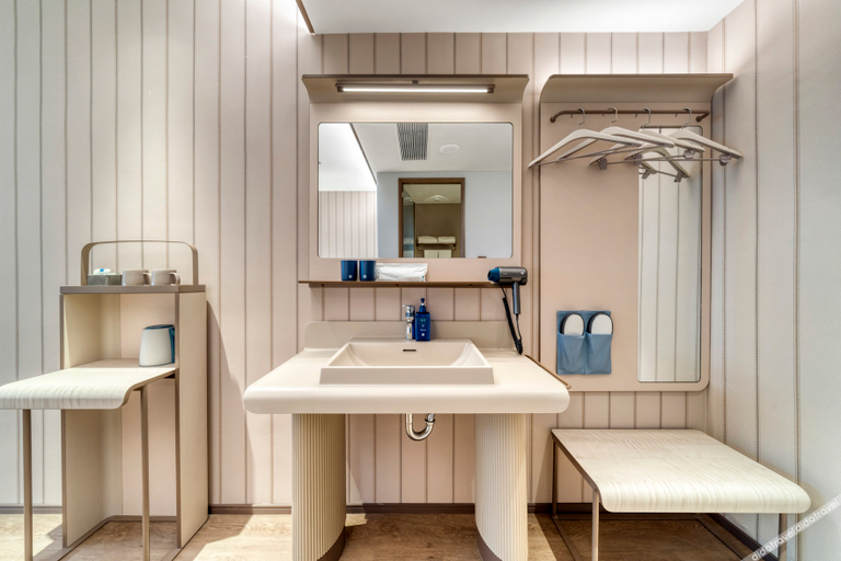 Bathroom 3, Hanting Hotel Taizhou Duqiao Baolong City, Taizhou