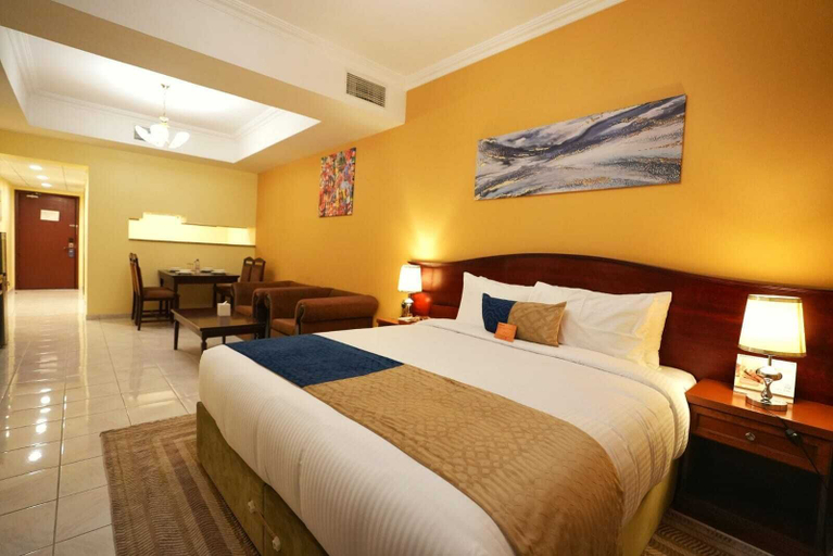 Bedroom 2, Manchester Plaza Hotel, Dubai