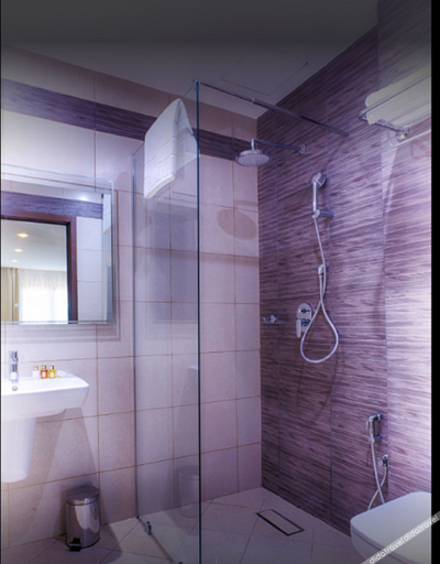 Bathroom, Hotel du Val, Bouzareah