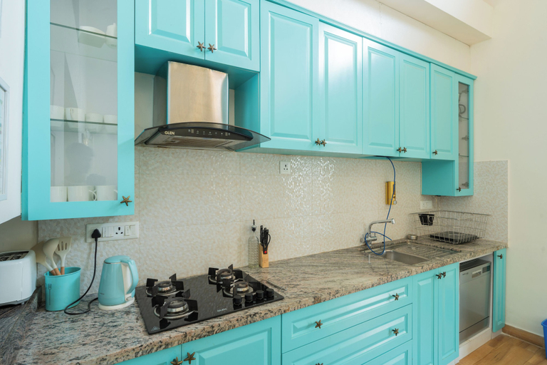 Private kitchen 2, Alaya Stays Cavalo Marinho 3 BHK, North Goa