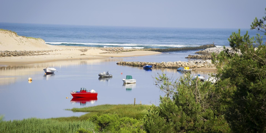 Beach, Cottage Parks La Comtesse, Landes