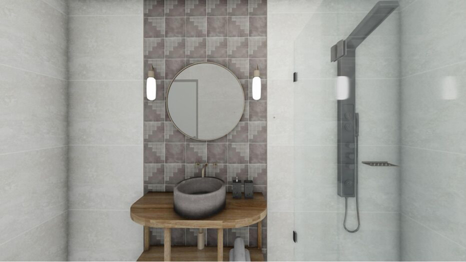 Bathroom 4, Kandania Paradise, Crete