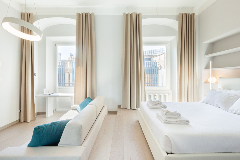 Bedroom 2, easyhomes - Duomo Suites & Apartments, Milano