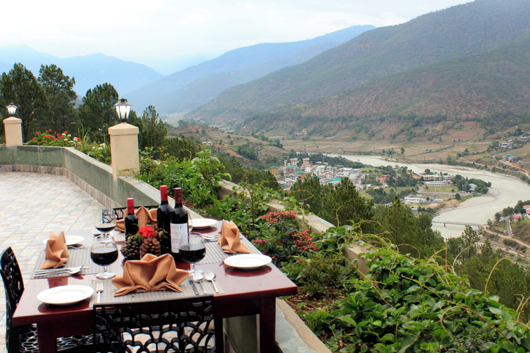 Outdoor dining 3, Hotel Sonamgang, Guma