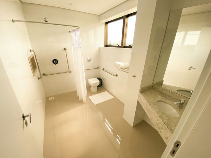 Bathroom 4, Trento Hotel Guaira by Unna, Guaíra
