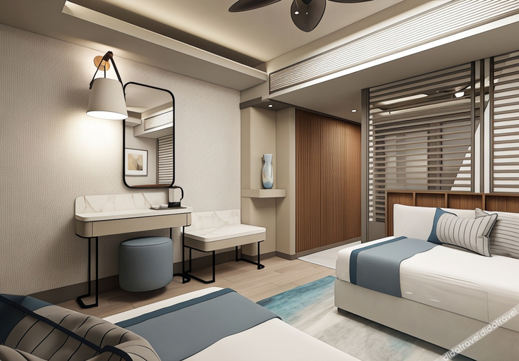 Bedroom 3, Seaden Quality Resort and Spa, Manavgat