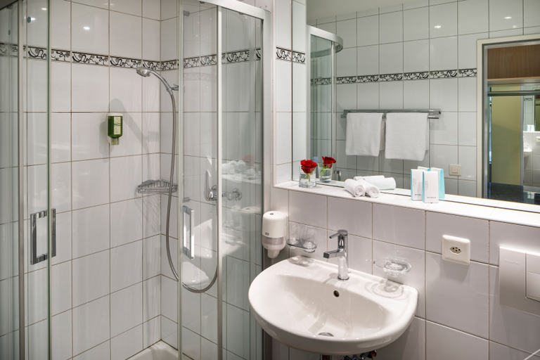 Bathroom, Seehotel Beinwil am See Swiss Quality, Kulm
