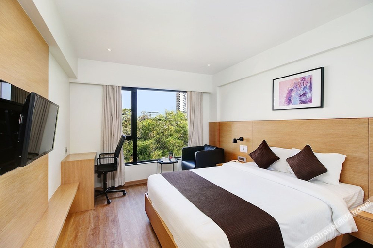 Bedroom 2, Hotel Mumbai House - Ghansoli, Thane