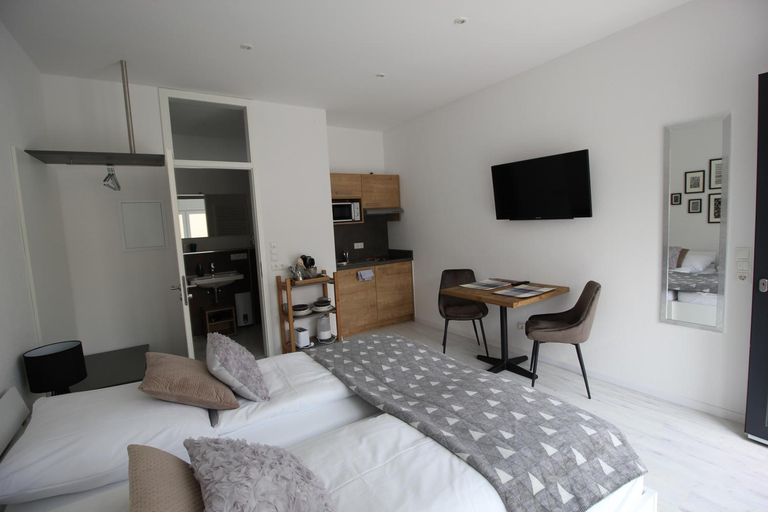Bedroom 2, Aparthotel Gartenstadt, Bamberg