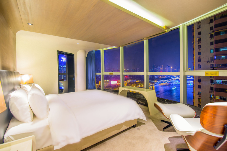 Bedroom 5, Atour S Hotel Guangzhou Yanjiang Middle Raod Tianzi Pier, Guangzhou