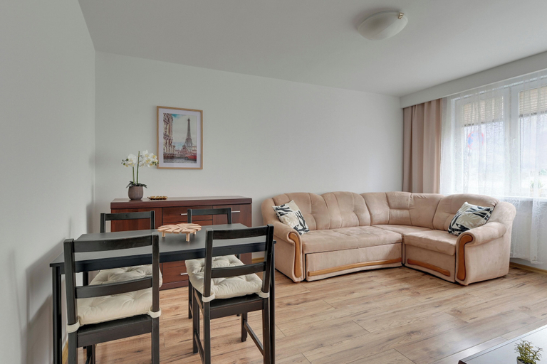 Living room 2, RentPlanet - Apartament Rubinowa, Gdańsk City