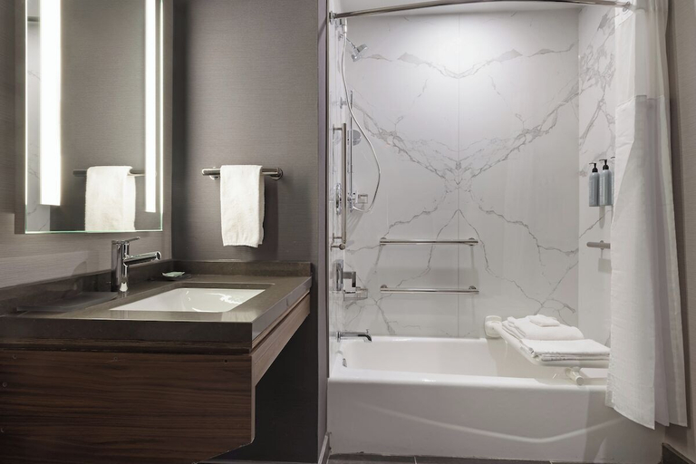 Bathroom 3, Courtyard by Marriott Chino Hills, San Bernardino