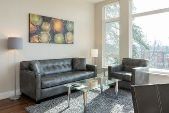 Living Room 5, Global Luxury Suites at Mountain View, Santa Clara