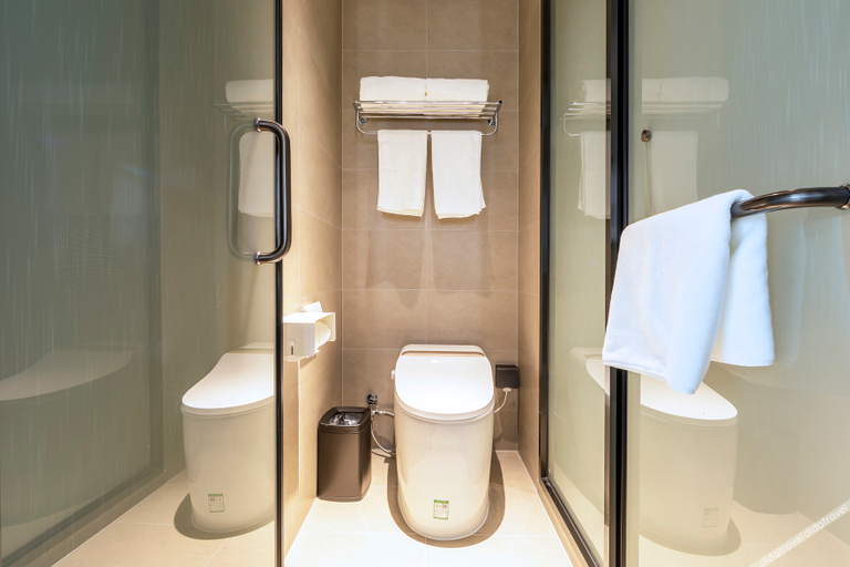 Bathroom 3, Hanting Hotel Xinyang Shangcheng County, Xinyang
