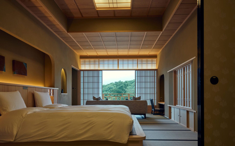 Bedroom 3, Gora Kadan Fuji, Oyama