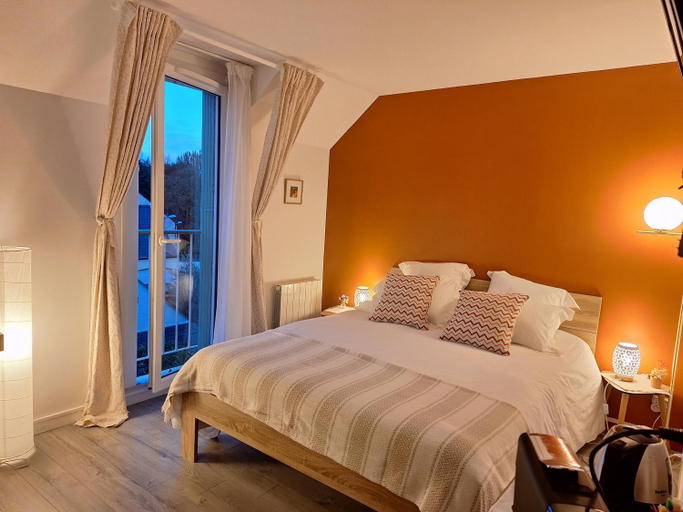 Bedroom 4, Saint Jo Verte, chambre d' hote Quartier Beaujoire Parc des expositions Parc Floral, Loire-Atlantique