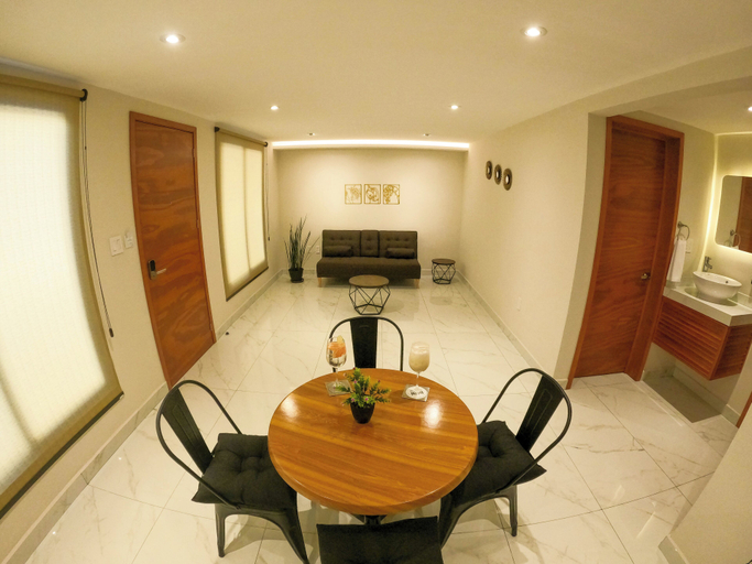 Living area 2, Hotel 28, Isla Mujeres
