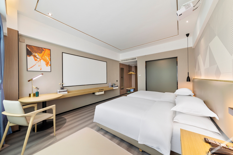 Bedroom 2, Borrman Hotel Wanning Wenming Road High-speed Railway Station, Hainan