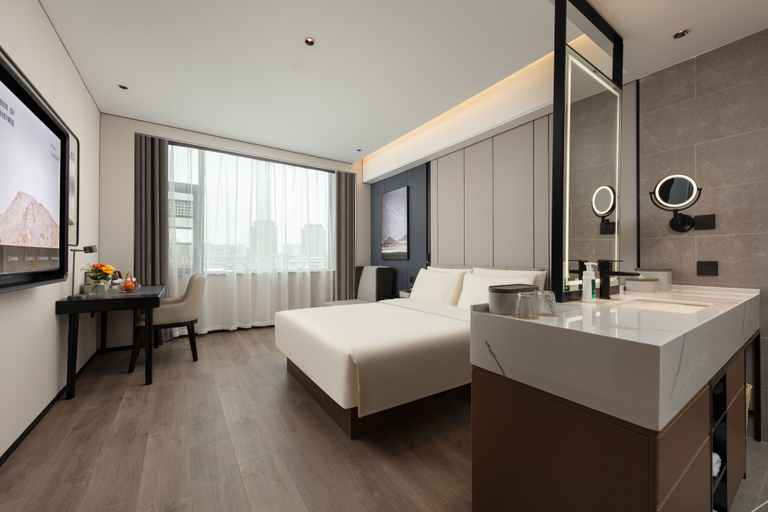 Bedroom 2, Atour Hotel Nanchang Bridge Hongcheng, Nanchang