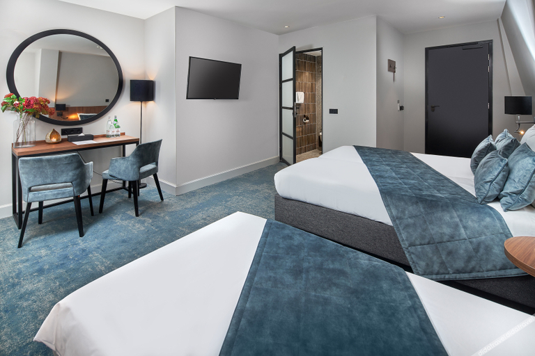 Bedroom 3, Boutique Hotel First City, Den Haag