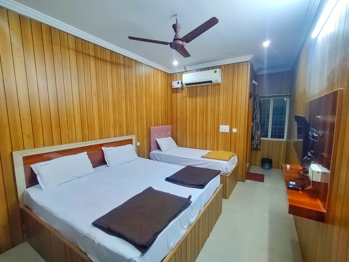 Bedroom 3, Hotel Govind Heights, Chittoor