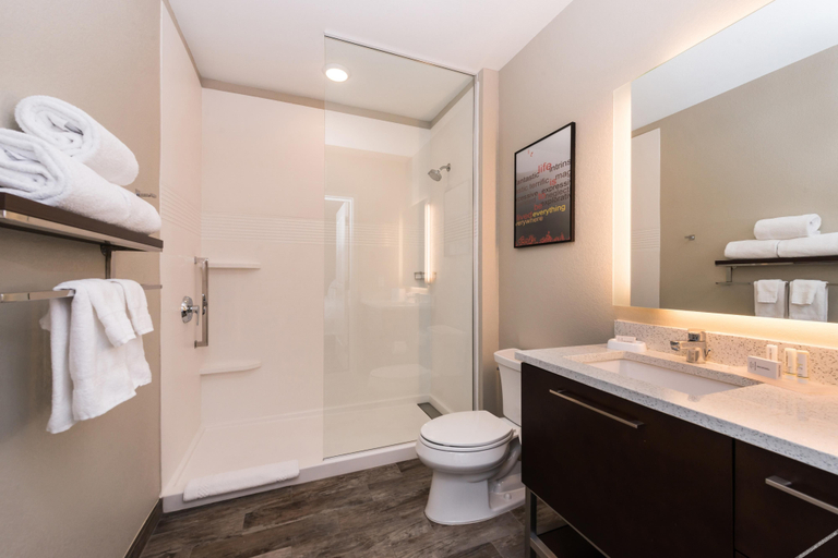 Bathroom, TownePlace Suites by Marriott Detroit Taylor, Wayne