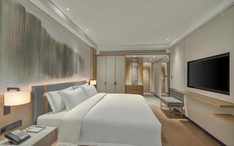 豪华大床房 5, Wyndham Grand Plaza High-Tech Weinan, Weinan