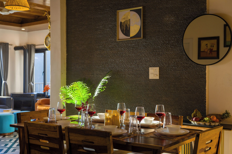 Dining 3, Alaya Stays Evara - 2 BHK Hilltop, Dehradun