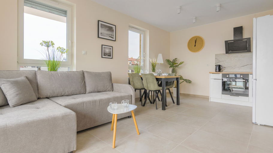 Living area 2, Apartamenty Sun&Snow Baltic Sun II, Nowy Dwór Gdański