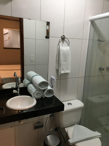 Bathroom 4, Abolição Praia Hotel, Fortaleza