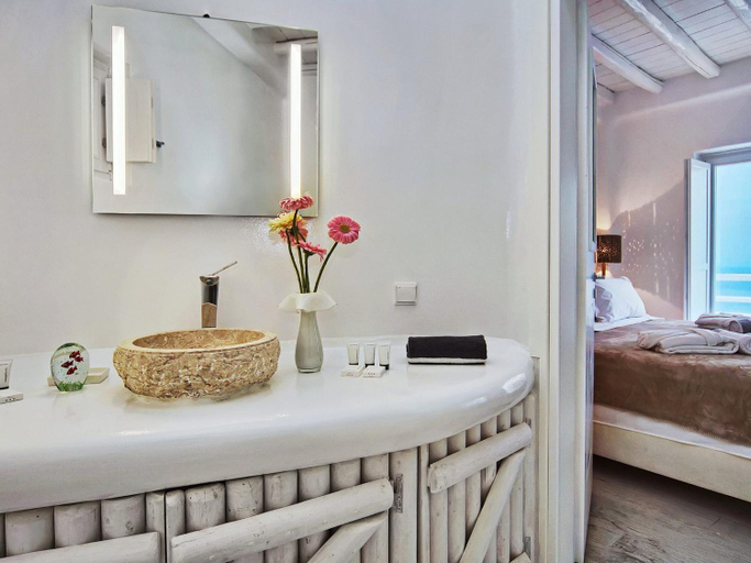 Bathroom 3, Villa Aetherion Mykonos 9 Bedrooms Infinity Pool Sea Views, South Aegean