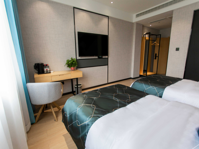 Bedroom 2, Fantastic Boutique Hotel (Jiaozuo Bo'ai Branch), Jiaozuo
