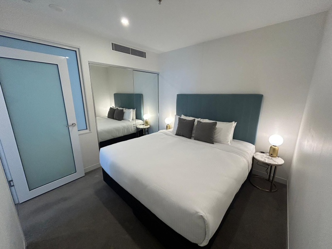 Bedroom 3, Trafalgar Lane Apartments by CLLIX, Brisbane