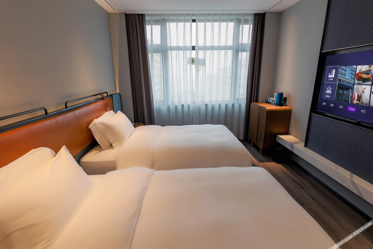 Bedroom 2, Echarm Hotel Wenling Songmen, Taizhou