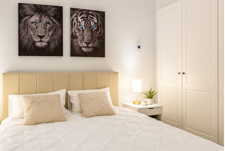 Bedroom 3, 3BR Retro Escape ICC & Darling Harbour, Sydney