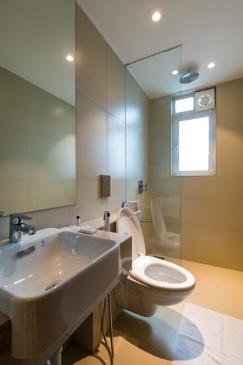 Bathroom, AR Suites Jewels Royale, Pune