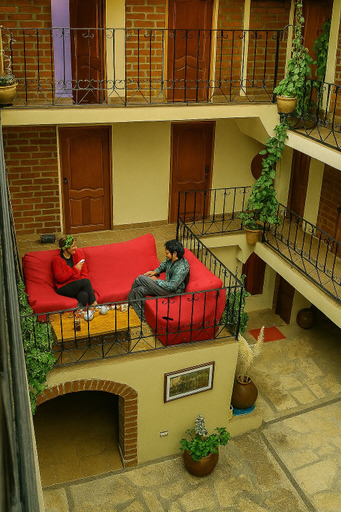 Terrace/patio, hostel mitayos land, Tomás Frías