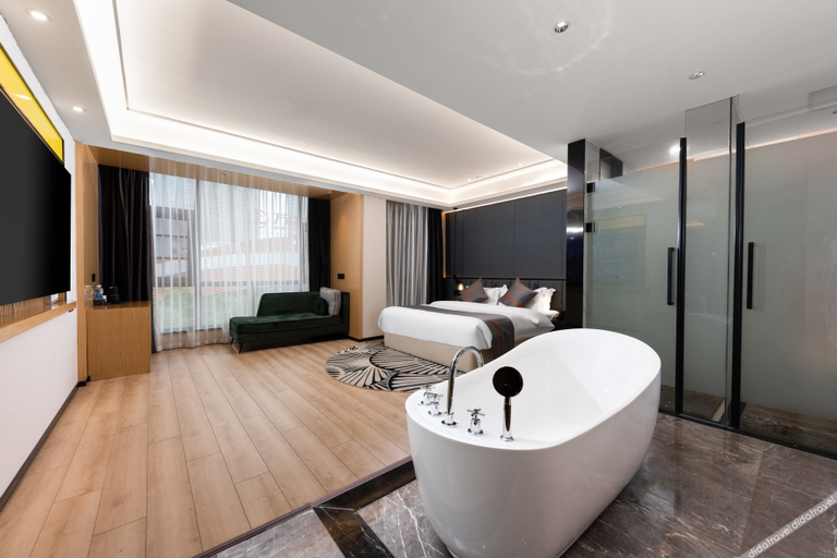 Bathroom 3, Jijia Impression Hotel (Huangshi Wanda Plaza), Huangshi