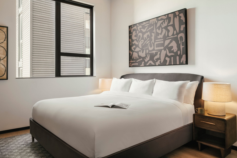 Bedroom 2, Sonder Market Hall Apartments West Loop, Cook