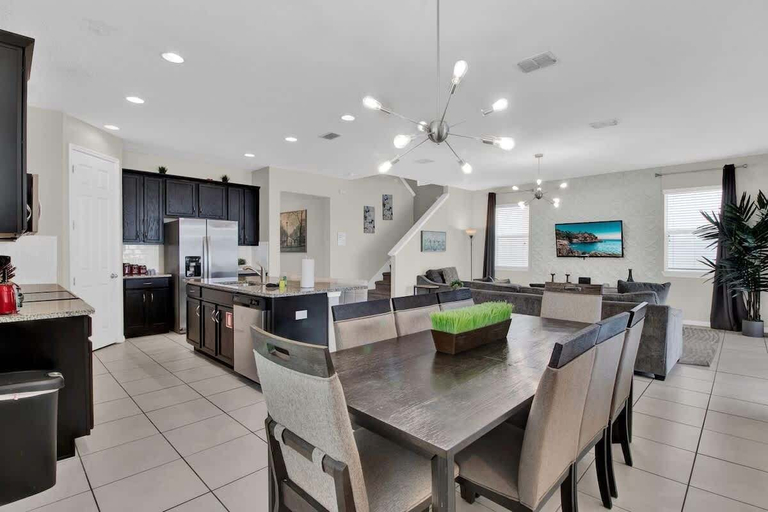 Dining room 2, Chic 4BR With Pool, Game Room & Mickey Rooms, Osceola