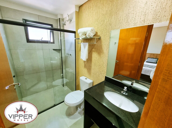 Bathroom 3, VIPPER Hotel, Aparecida