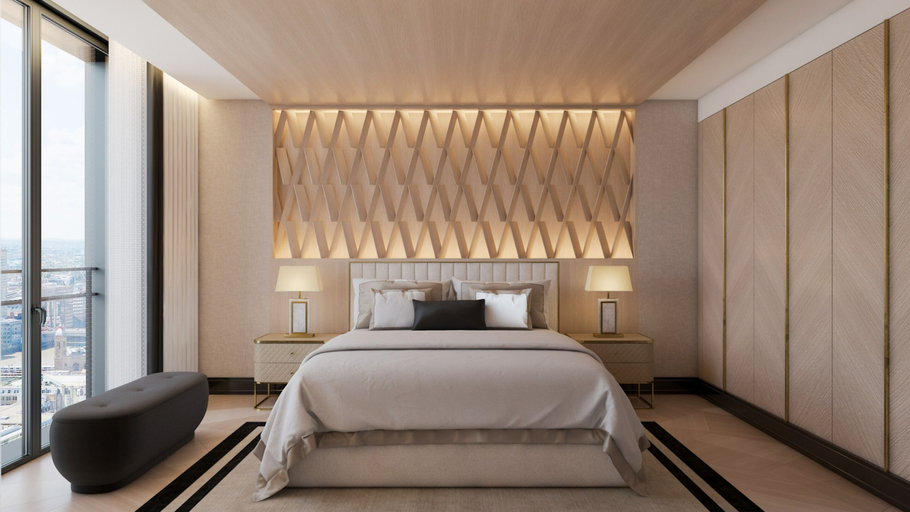 Bedroom 2, Vakko Hotel and Residence, Beşiktaş