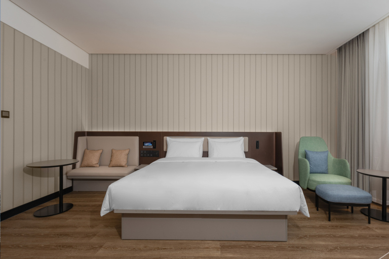Bedroom 2, Hanting Hotel Datong Railway Station Ancient City Wuding Gate, Datong